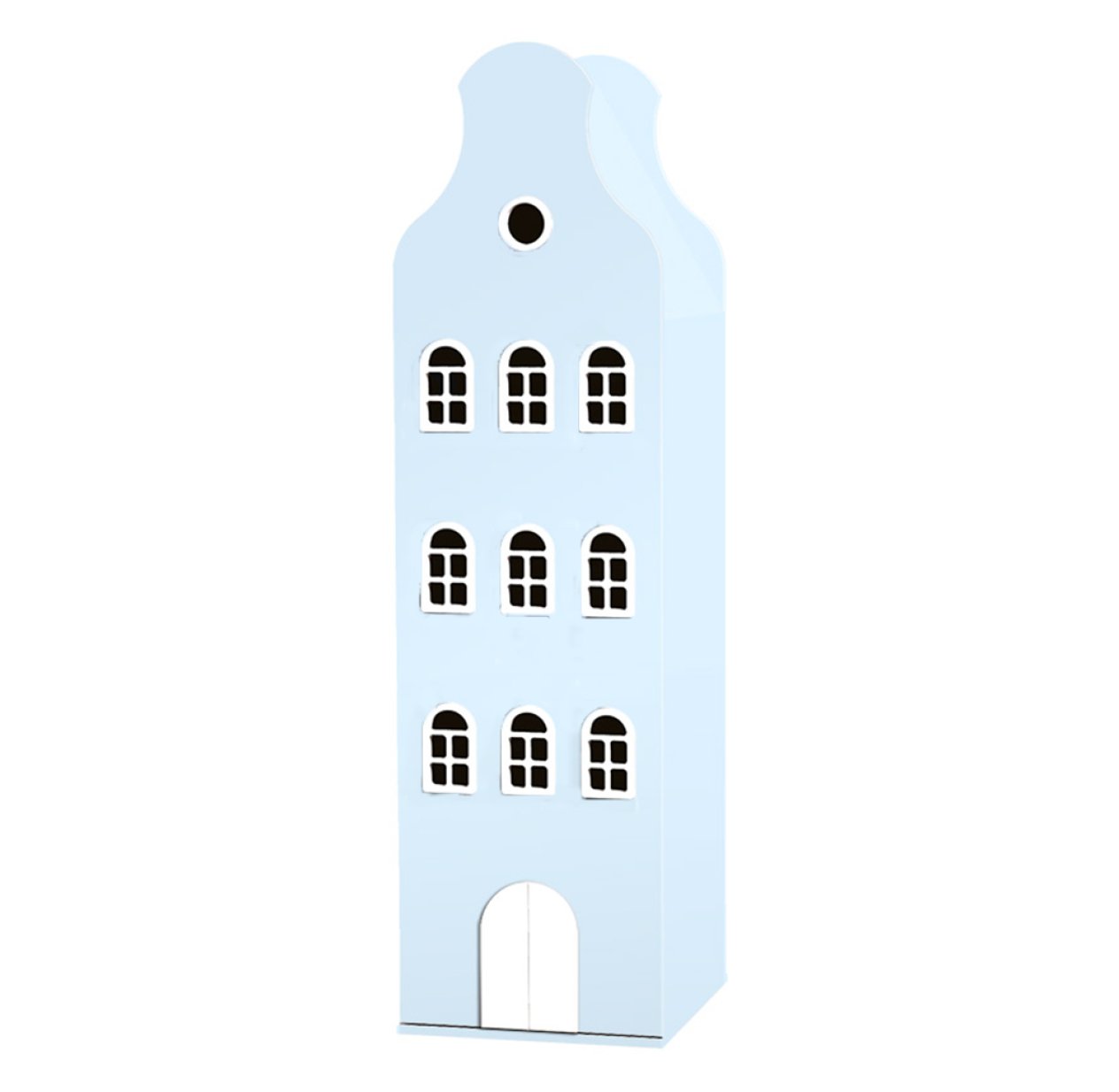 Armoire maison Amsterdam cloche - Bleu Pastel